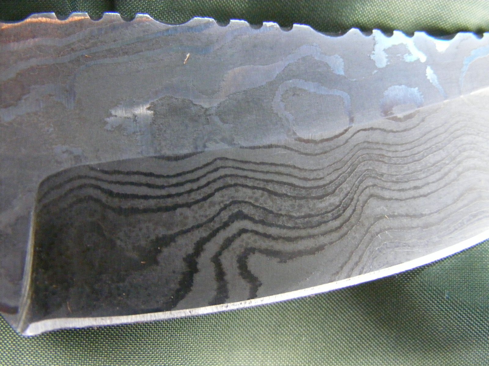 hunting knife damascus 20