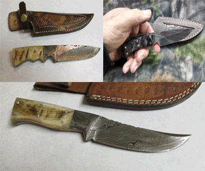 Damascus Hunitng Knives